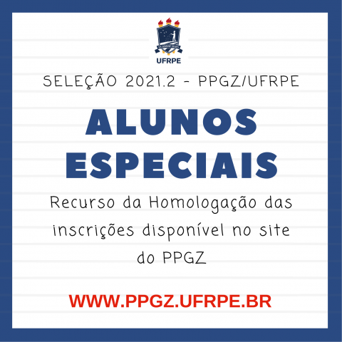 Alunos especiais