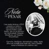 nota de pesar